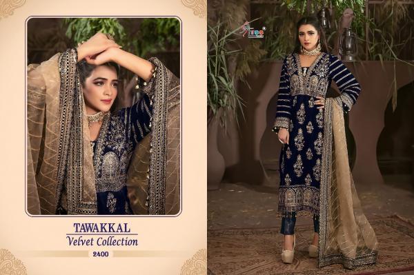 Shree Tawakkal Velvet Designer Collection Pakistani Salwar Kameez